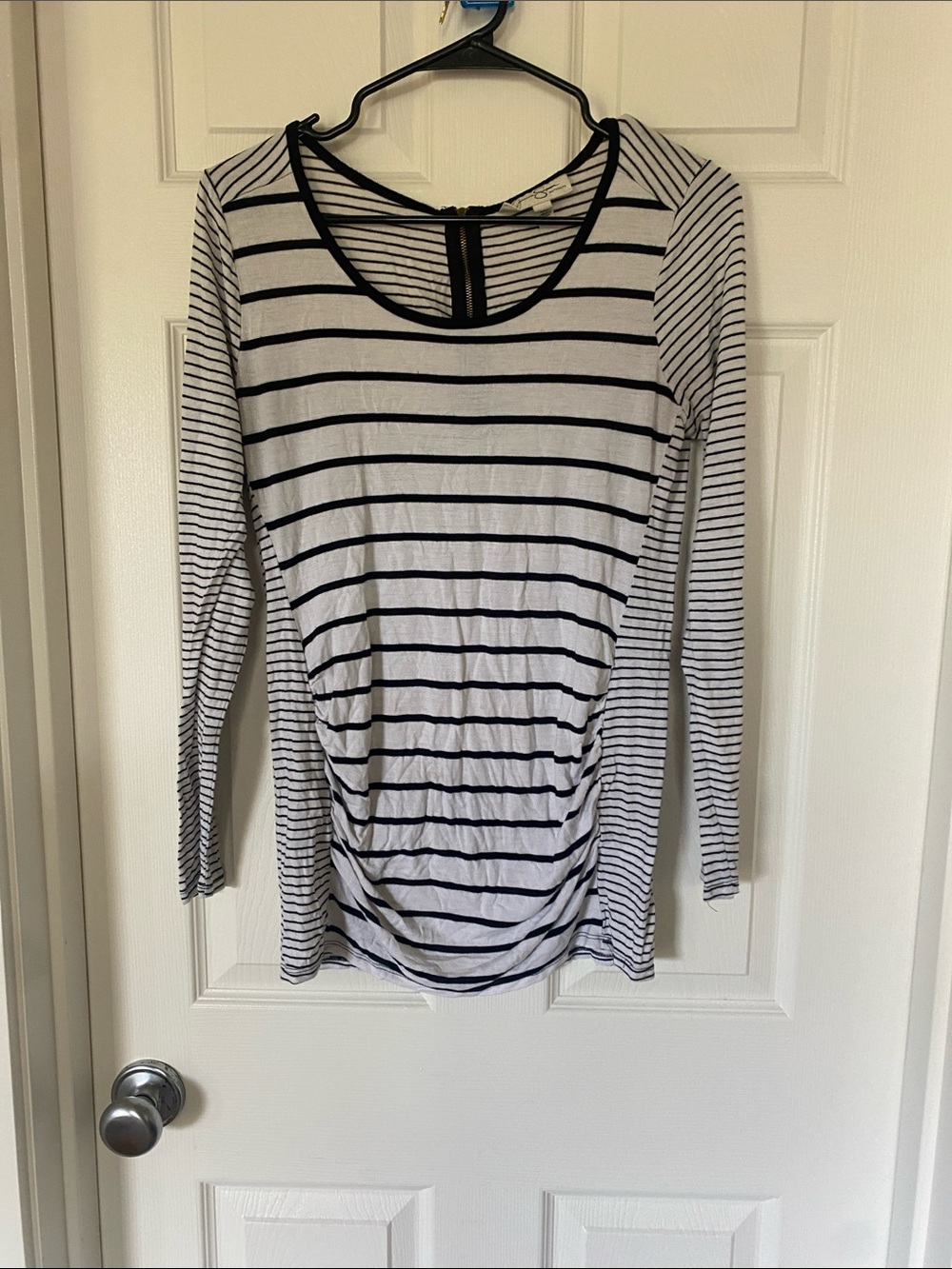 Striped Maternity Cotton Shirt